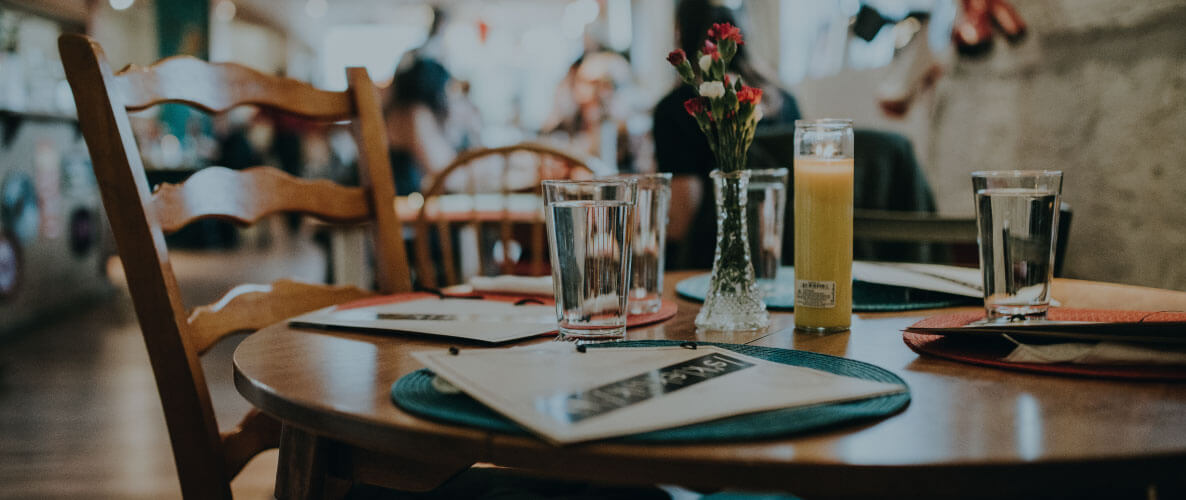 Table in a Restaurant